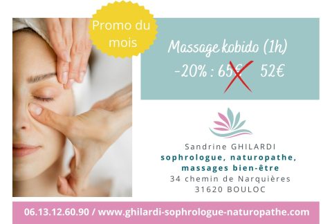 PROMO SUR LE MASSAGE DU MOIS SEPTEMBRE 2026